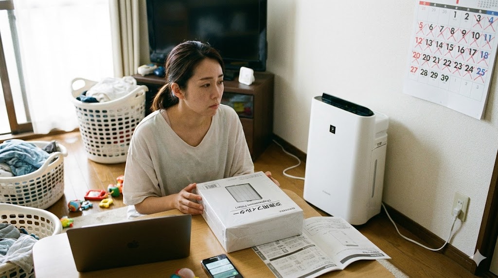 フィルター交換が後回しになりやすいと、加湿空気清浄機が続かなくなるきっかけ