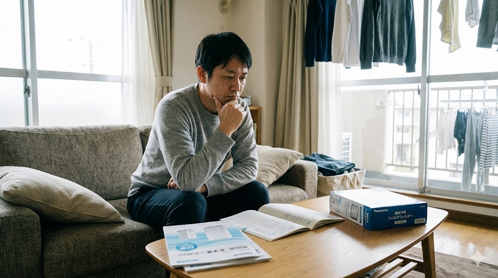 フィルター代がじわっと効くとき、加湿空気清浄機の維持費で不安が増えやすいとき