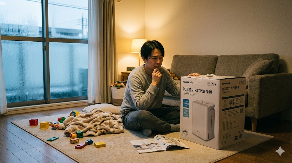 冬だけ使うつもりでも、加湿空気清浄機で迷いやすい点