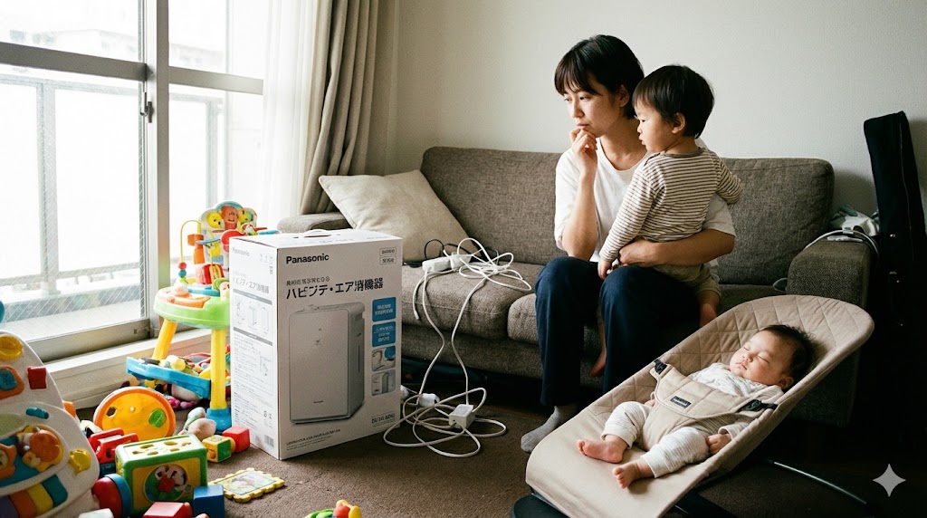 子育て中に加湿空気清浄機を足すと、後悔しやすい場面