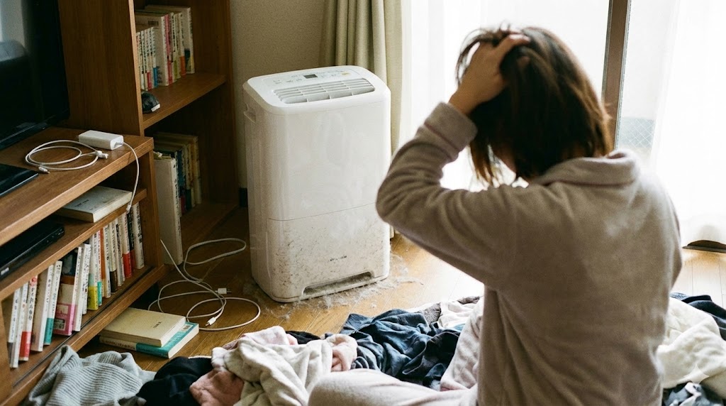 片付けが後回しでも、除湿空気清浄機の手入れが止まりやすいところ