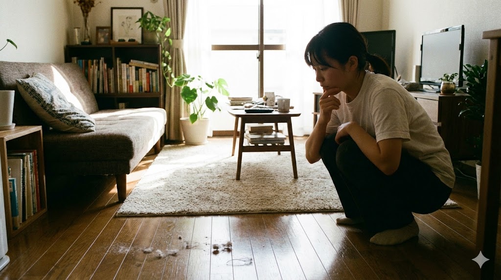 置く場所が床しかないとき、加湿空気清浄機の吸い込みで不安が増えやすいとき