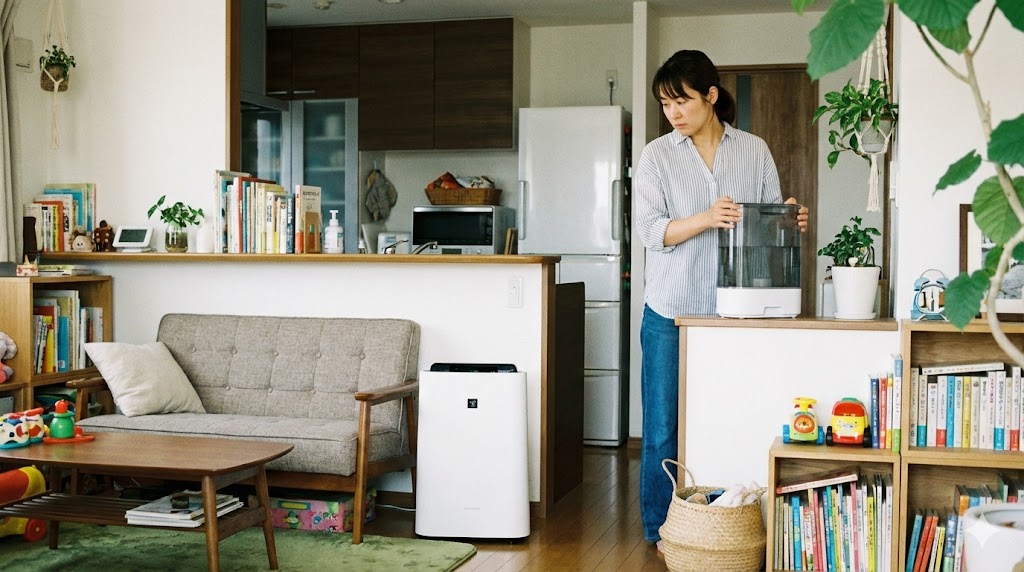 手入れと給水が負担になりそうなとき、加湿空気清浄機で手が止まりやすい条件