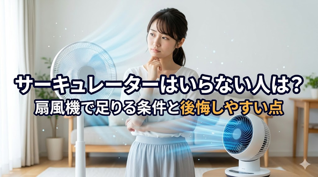 サーキュレーターはいらない人